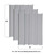 Stylecrest Pre-Cut Eagle Deluxe Vented Vinyl Skirting Panel - 46" - Pack of 3 