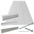 Rustique 14' x 70' Mobile Home Skirting Kit - Rapid Wall Skirting 