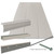Rustique 16' x 70' Mobile Home Skirting Kit - Rapid Wall Skirting 