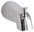 Phoenix Faucets 2-Knob Brass Tub Diverter Faucet with Shower Head Kit - 8" - Chrome 