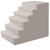 Stylecrest DuraGrip II Fiberglass Step - 7" Step Height - 38" x 48" Platform - 6 Steps - 42" Tall 