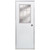 Dexter 34" x 74" Mobile Home Outswing Door with 9-Lite Window  - Clear Glass 