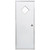 Dexter 32" x 78" Mobile Home Outswing Door with 10" x 10" Diamond Window  - Clear Glass 