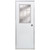 Dexter 36" x 74" Mobile Home Outswing Door with 9-Lite Window  - Clear Glass 