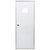Dexter 36" x 70" Mobile Home Outswing Door with 10" x 10" Square Window  - Clear Glass 