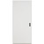 32" x 74" Flush Primed Fiberglass Prehung Inswing House Type Exterior Door