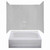 Better Bath 54" x 27" ABS Plastic Bathtub Replacement Kit