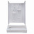 Better Bath 54" x 28" ABS Shower Replacement Kit