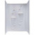 Better Bath 54" x 28" ABS Shower Replacement Kit