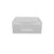 Watershed 60" x 48" x 26" Fiberglass Mobile Home Garden Tub - White