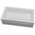 Watershed 54" x 27" Fiberglass Mobile Home Bathtub - White