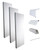 28' x 80' Mobile Home Skirting Kit - Titan Elite Skirting - 16" Panels