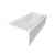 Lyons Elite 60" x 30" Fiberglass Bathtub Replacement Kit with 59" Triumph Bathtub Wall Surround - White