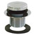 Pop-Up Toe-Tap Bathtub Drain - Chrome