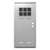 36" x 80" 6-Panel Outswing Fiberglass Door - 6-Lite Window