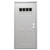 36" x 76" 6-Panel Outswing Steel Door - 4-Lite Window