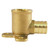 Brass PEX Barb to FPT Adapter 90 Degree Drop-Ear Elbow