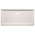 Lyons Elite 54" x 27" x 5.5" Fiberglass Mobile Home Shower Base - Almond