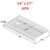 Lyons Industries Lyons Elite 54" x 27" x 5.5" Fiberglass Mobile Home Shower Base - White 