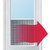 32" x 74" Mid-View Wood-Core Storm Door - White