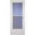 36" x 74" Mid-View Wood-Core Storm Door - White