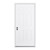 Plastpro 34 x 78 6-Panel Primed Fiberglass Prehung Inswing House Type Exterior Door