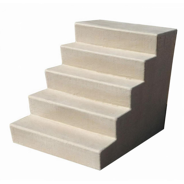 Stylecrest DuraGrip II Fiberglass Step - 7" Step Height - 38" x 38" Platform - 5 Steps - 35" Tall 