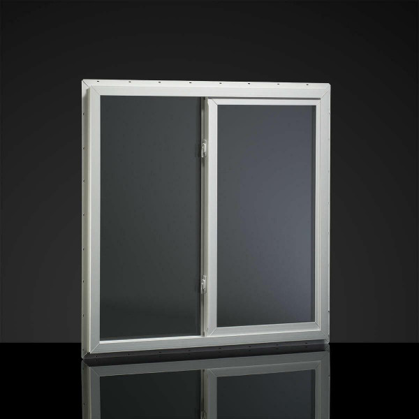 Alpine Windows 30.75" x 40" Horizontal Sliding Dual-Pane Mobile Home Vinyl Window - White 
