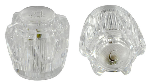 Phoenix Faucets Faucet Replacement Knobs - Clear Acrylic 
