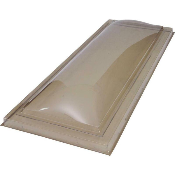 CD Series Polycarbonate Curbmount Traditional Dome Skylight - 24" x 32"