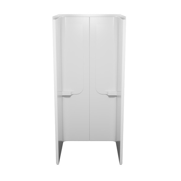 Watershed 32" x 32" Fiberglass Shower Wall - White