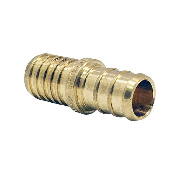 Brass PEX Barb Polybutylene Coupling