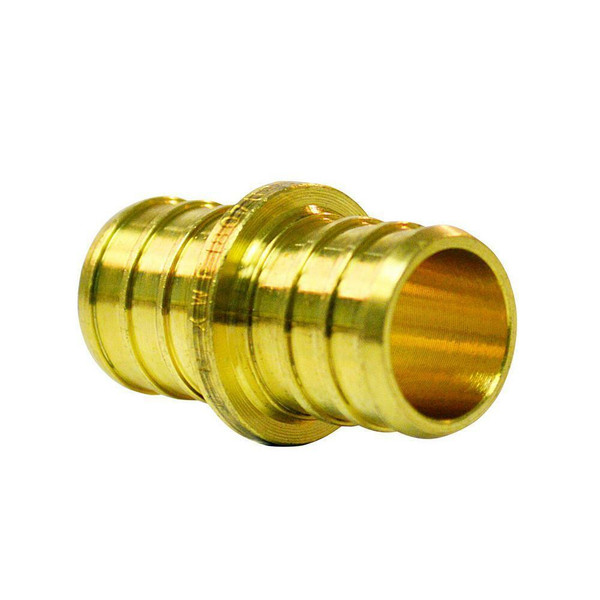 Brass PEX Barb Coupling