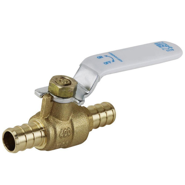  Brass Pex Barb Ball Valve 