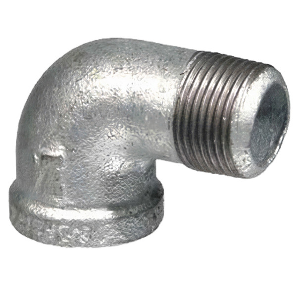 3/4" FNPT x MNPT Galvanized 90 Degree Street Elbow