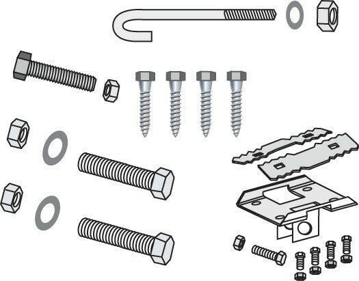 Tie Down Engineering Standard "I" Beam Hardware Kit 