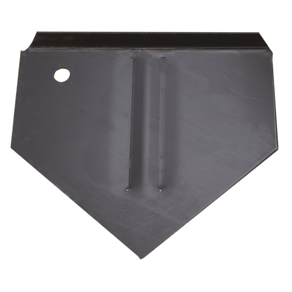 8 Gauge Steel Lateral Stabilizer Plate - 12" x 11-1/4" - Black