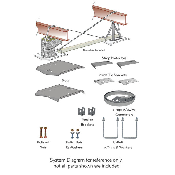 Vector Lateral Stabilization Kit - Block Pans