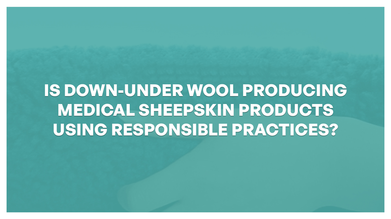 Is Down-Under Wool Producing Medical Sheepskin Products Using Responsible Practices?