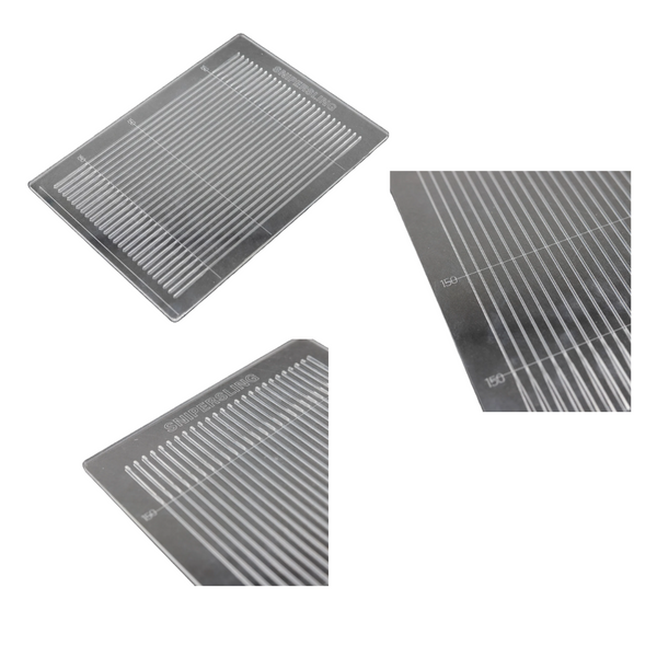 Cutting Template for WRAP & Tuck Strips