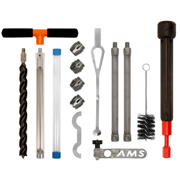 1-1/4" Soil Fertility Kit w/ Compact Slide Hammer, 5/8" Thread