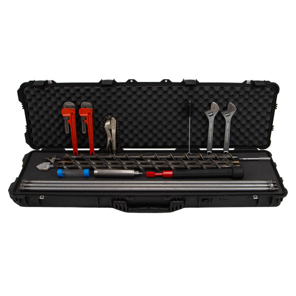 2" Flighted Auger Kit w/ No Drill, 5/8" Thread