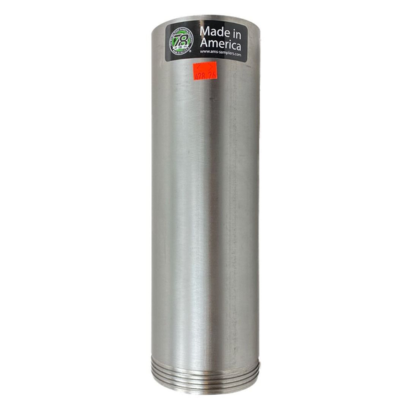 3-1/4" X 10" Stainless Steel Sludge Cylinder Body