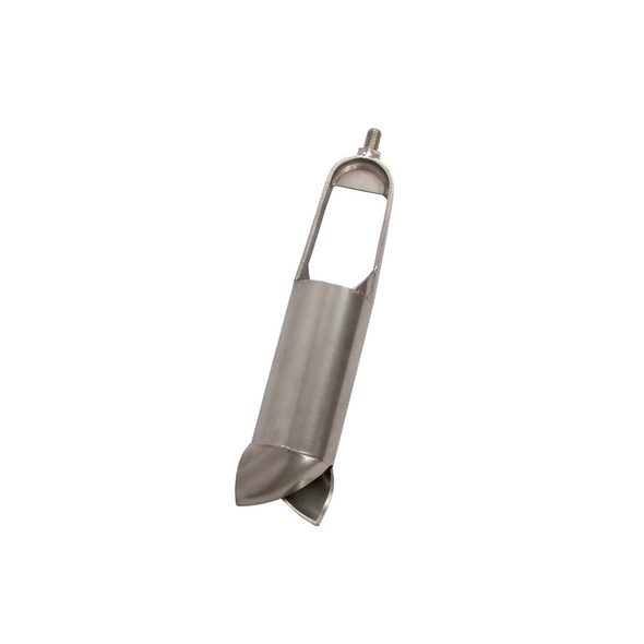 2-3/4" Reinforced Stainless Steel Sand Auger, 5/8" Thread