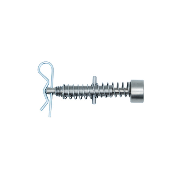 Stainless Steel Spring-Loaded Bottom Dredge Locking-Pin Assembly