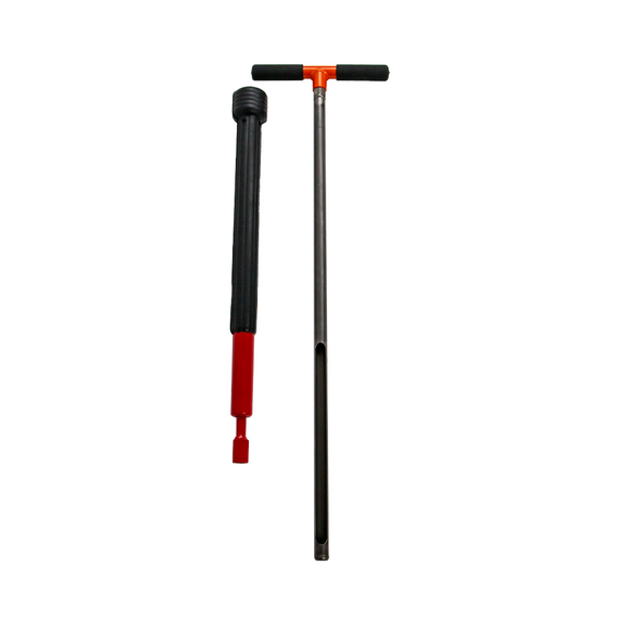 7/8" X 33" Soil Probe w/ Slide Hammer, 5/8" Thread