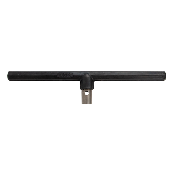 18" Rubber Coated Cross Handle, Quick Connect