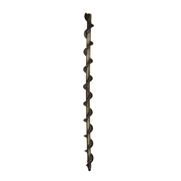 2" X 3' Stainless Steel Flighted Extension, 5/8" Thread