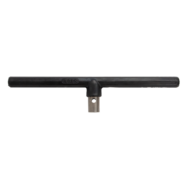 18" Rubber-Coated Cross Handle, Quick Connect