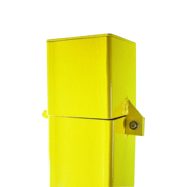 6" X 5' Square Locking Well Protector, Safety Yellow